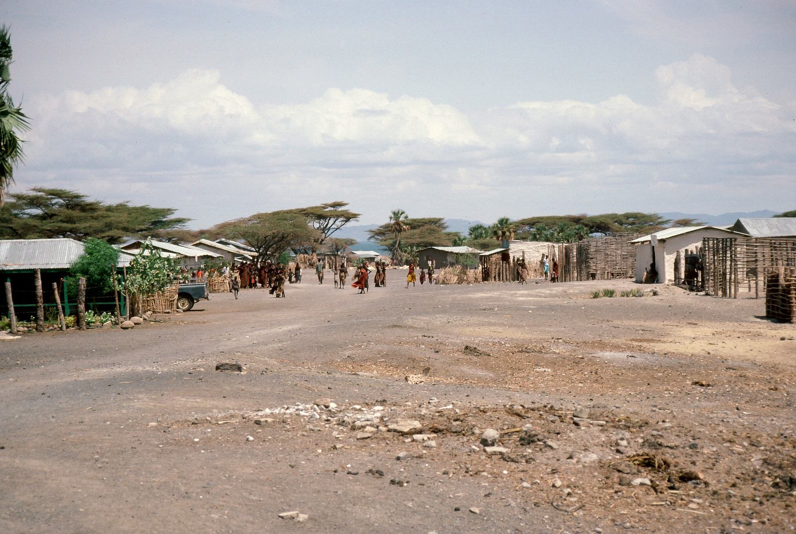 Loiyangalani, on the shores of Lake Turkana in Northern Kenya